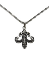 Load image into Gallery viewer, Fleur de lis Necklace