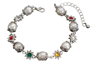 Pearl Gem Bracelet