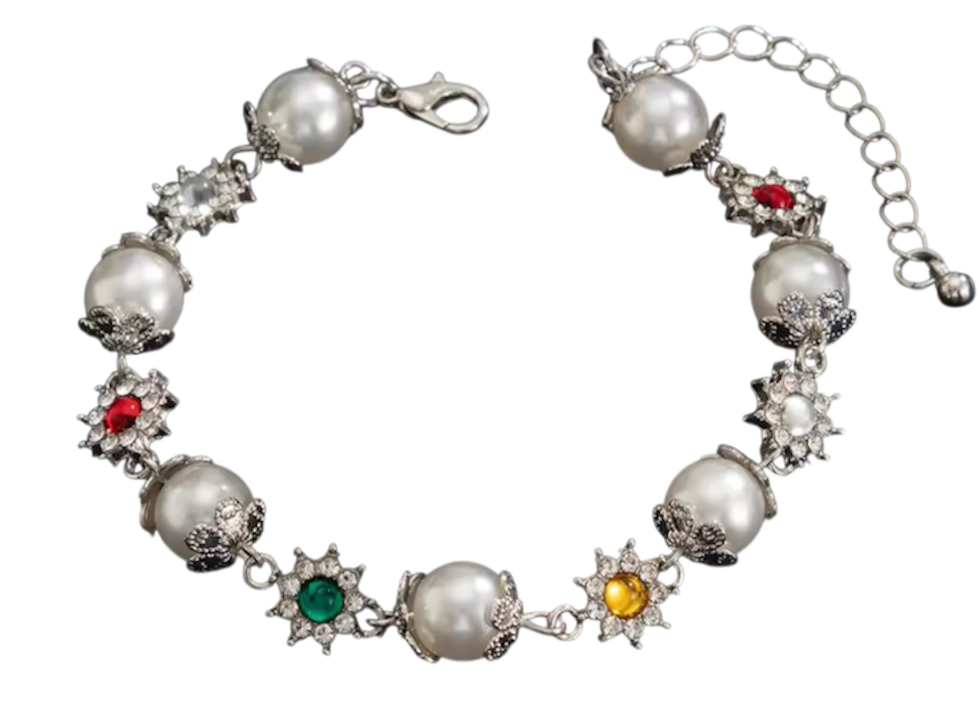 Pearl Gem Bracelet