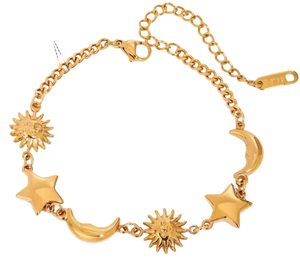 Gold Celestial Bracelet