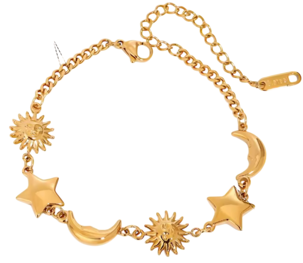 Gold Celestial Bracelet