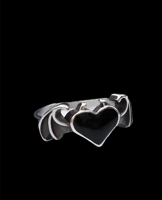 Devil Heart Ring