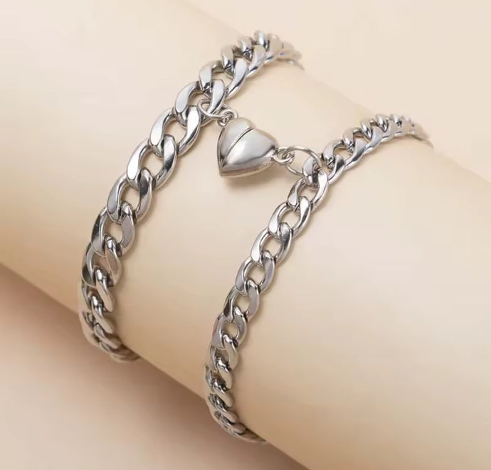 Couple’s Heart Bracelets
