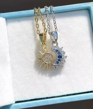 Load image into Gallery viewer, Sun Moon Necklaces
