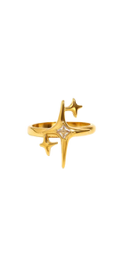 Gold Stars Ring