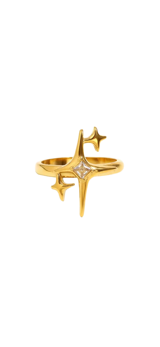 Gold Stars Ring
