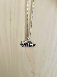 Devil Angel Hearts Necklace