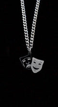 Load image into Gallery viewer, Comedy Tragedy Necklace