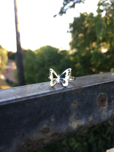 Micro Butterfly Ring