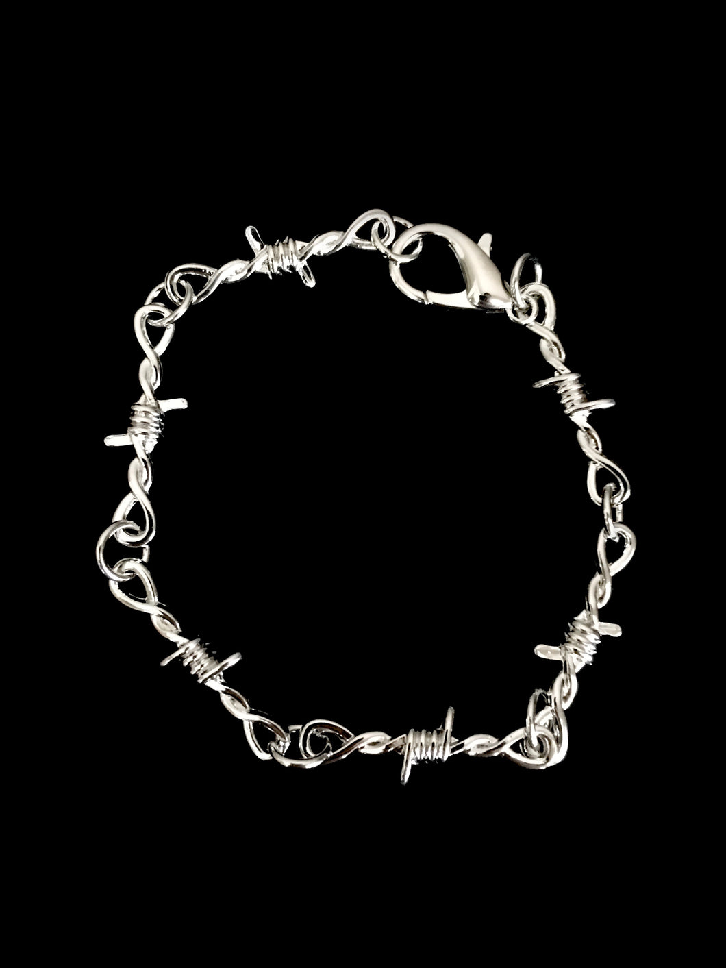 Medium Barb Wire Bracelet - Handmade Jewellery UK Odissa