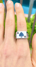 Load image into Gallery viewer, Ace of Spades Ring