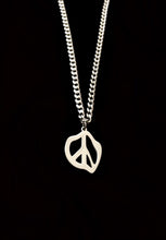 Load image into Gallery viewer, Warped Peace Necklace