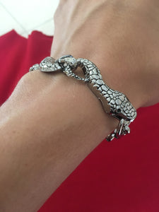 Silver Snake Bracelet