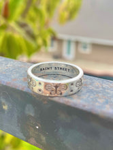 Load image into Gallery viewer, Engraved Butterfly Ring