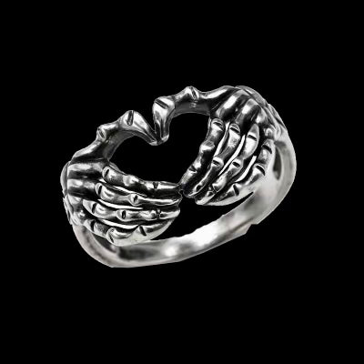 Skeleton Love Ring