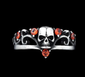 Crowned Skull Ring